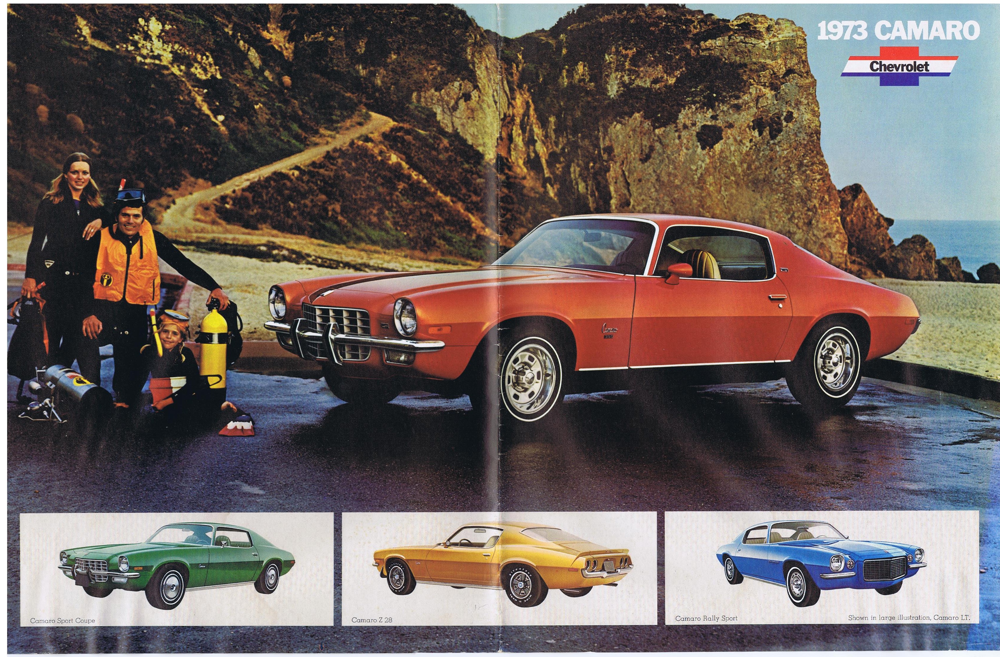 1973 Chevrolet Camaro affisch