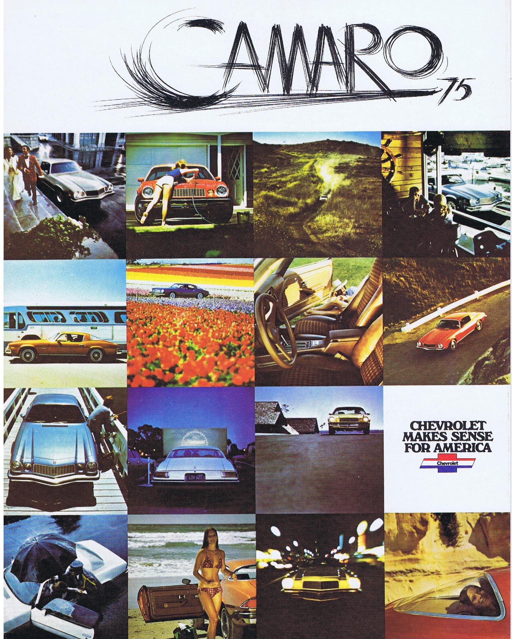 1975 Chevrolet Camaro Broschyr Rev. 1-75