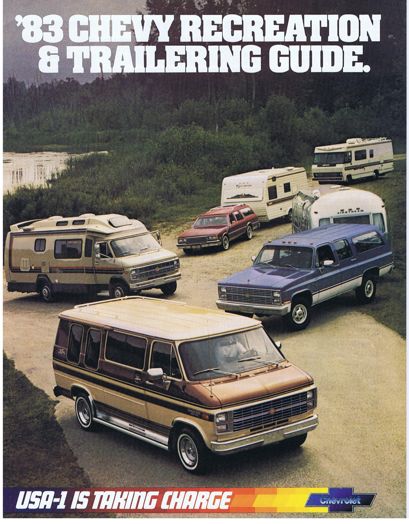 1983 Chevrolet Truck Recreation & Trailering Guide Borschyr
