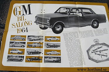 1964 GM bilsalong