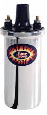 Pertronix Flame Thrower, Tändspole 3, 4 och 6-cyl motorer, Universal Chrome