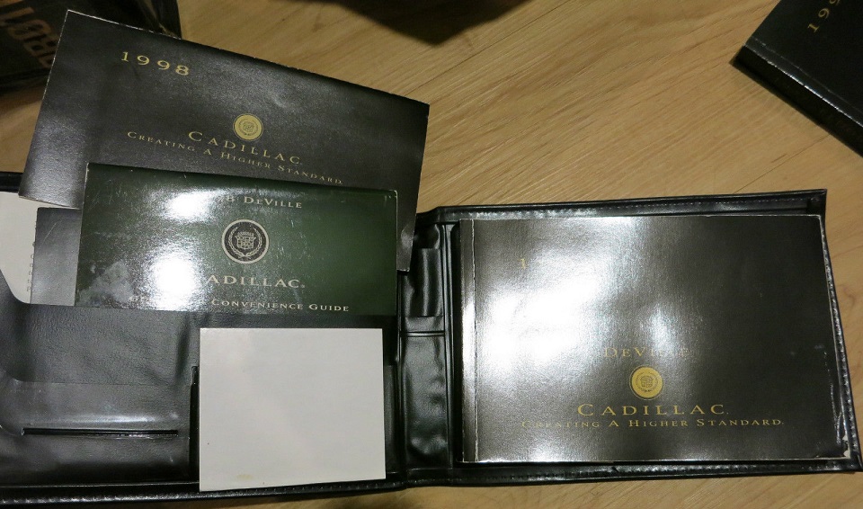 1998 Cadillac Deville Owner's Manual