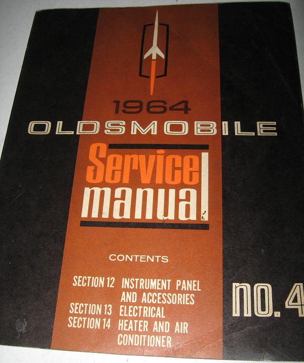 1964 Oldsmobile Service Manual Set original - 4