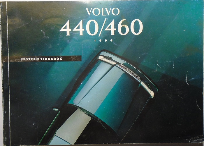 1994 Volvo 440 460 Instruktionsbok