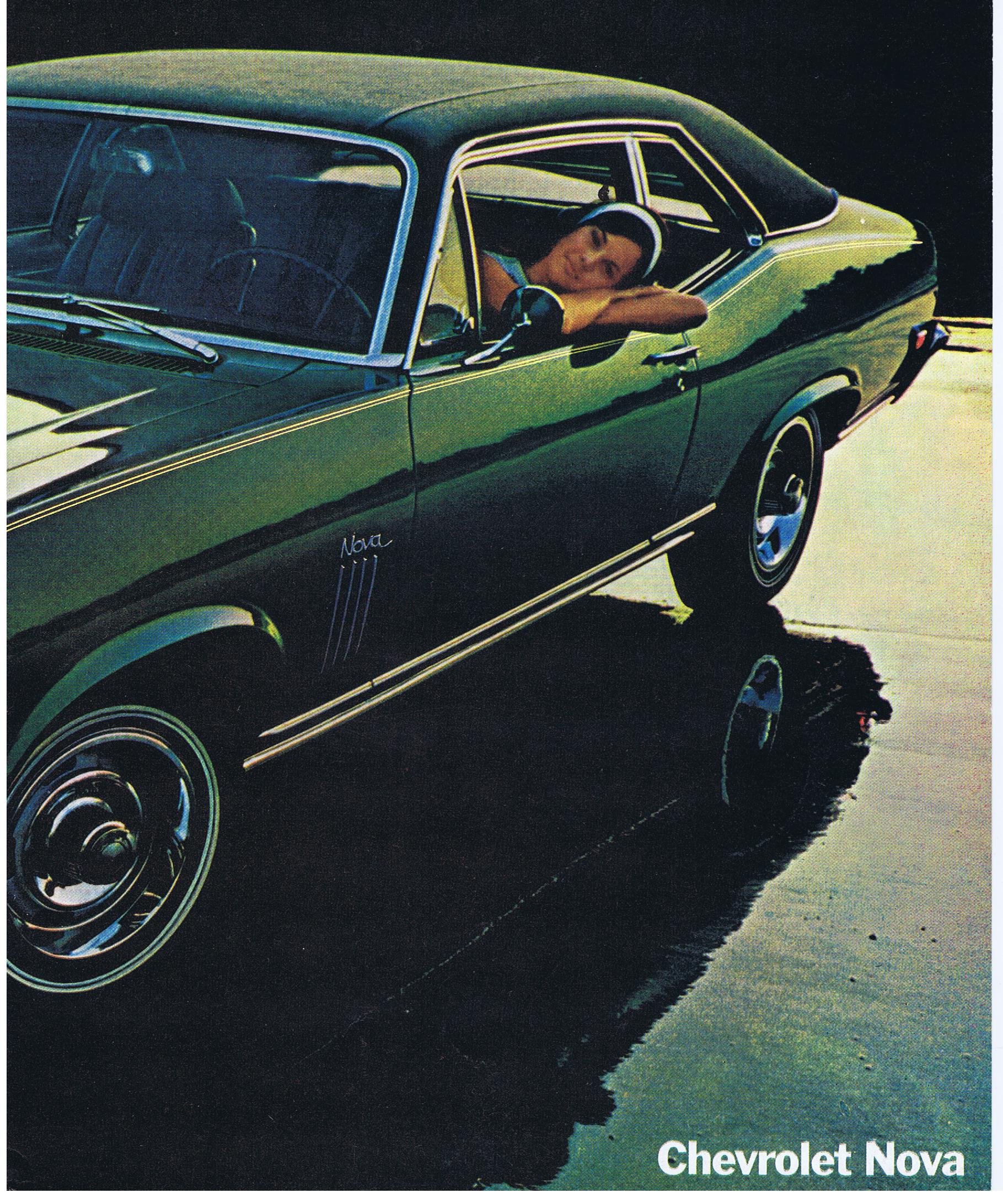 1970 Chevrolet Nova Försäljnignsbroschyr