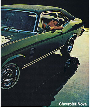 1970 Chevrolet Nova Försäljnignsbroschyr