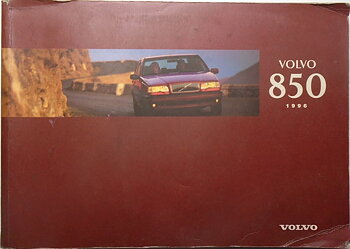 1996 Volvo 850 Instruktionsbok