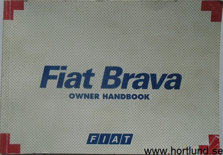 1999 Fiat Brava Owner Handbook