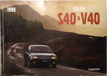 1998 Volvo S40 & V40 Instruktionsbok