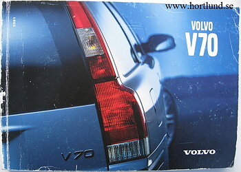 2001 Volvo V70 Instruktionsbok