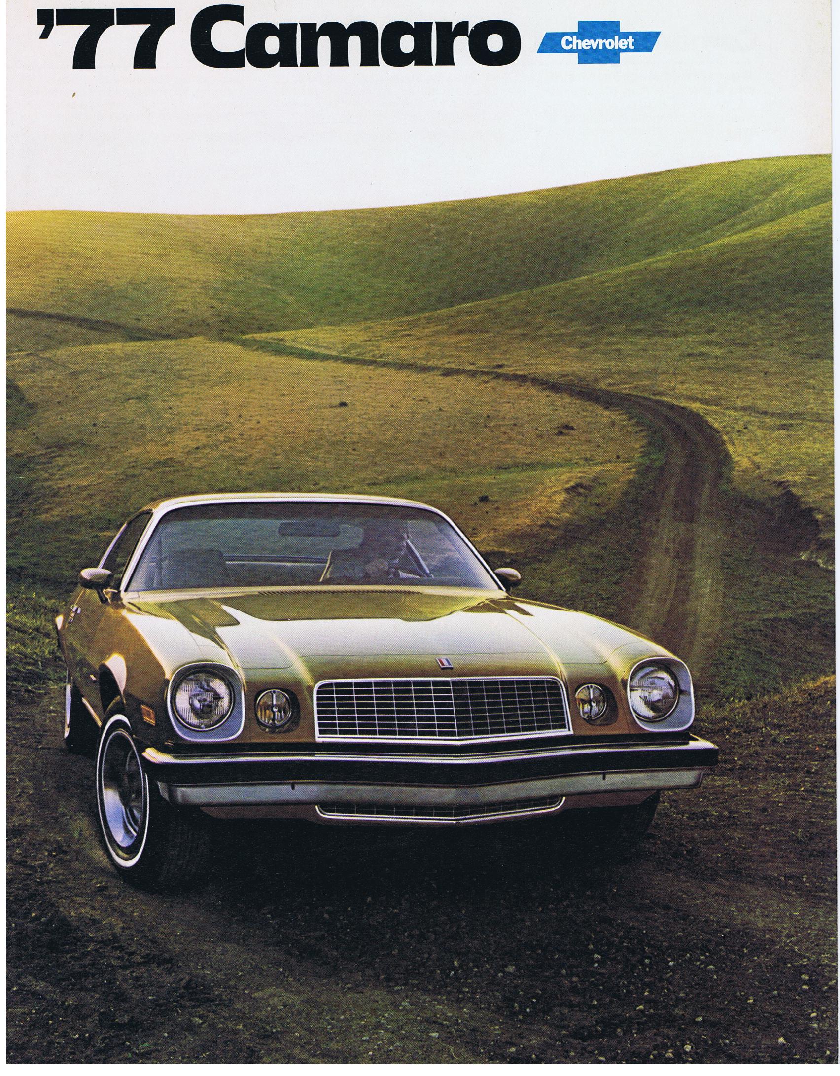 1977 Chevrolet Camaro Broschyr