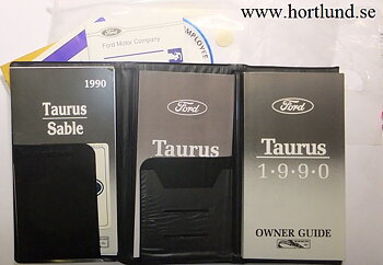 1990 Ford Taurus Owner Guide