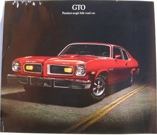 1974 Pontiac GTO broschyr