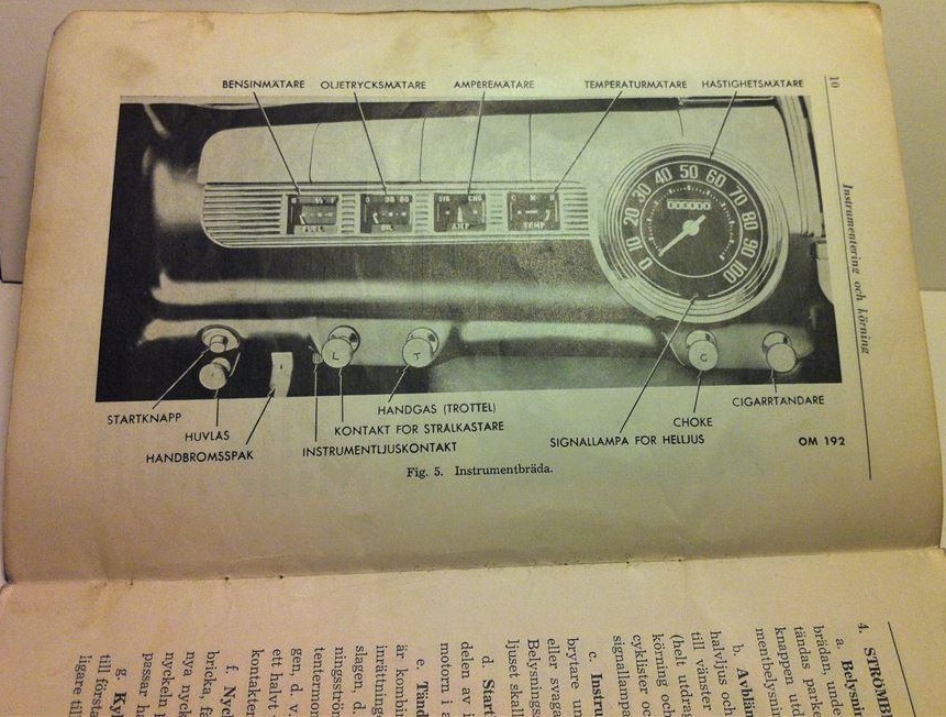 1946 Ford V-8 instruktionsbok svensk - 5