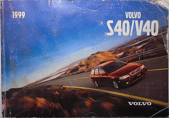 1999 Volvo S40 & V40 Instruktionsbok