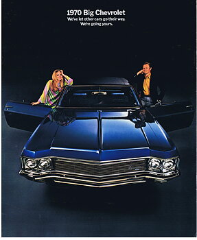 1970 Chevrolet Försäljnignsbroschyr Big Chevrolet