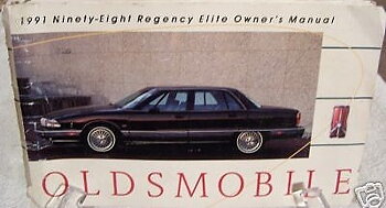 1991 Oldsmobile Ninety-Eight Regency Elite Owner's Manual