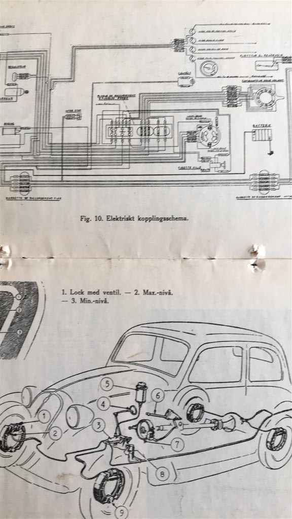 1950 Simca 8  instruktionsbok svensk - 5
