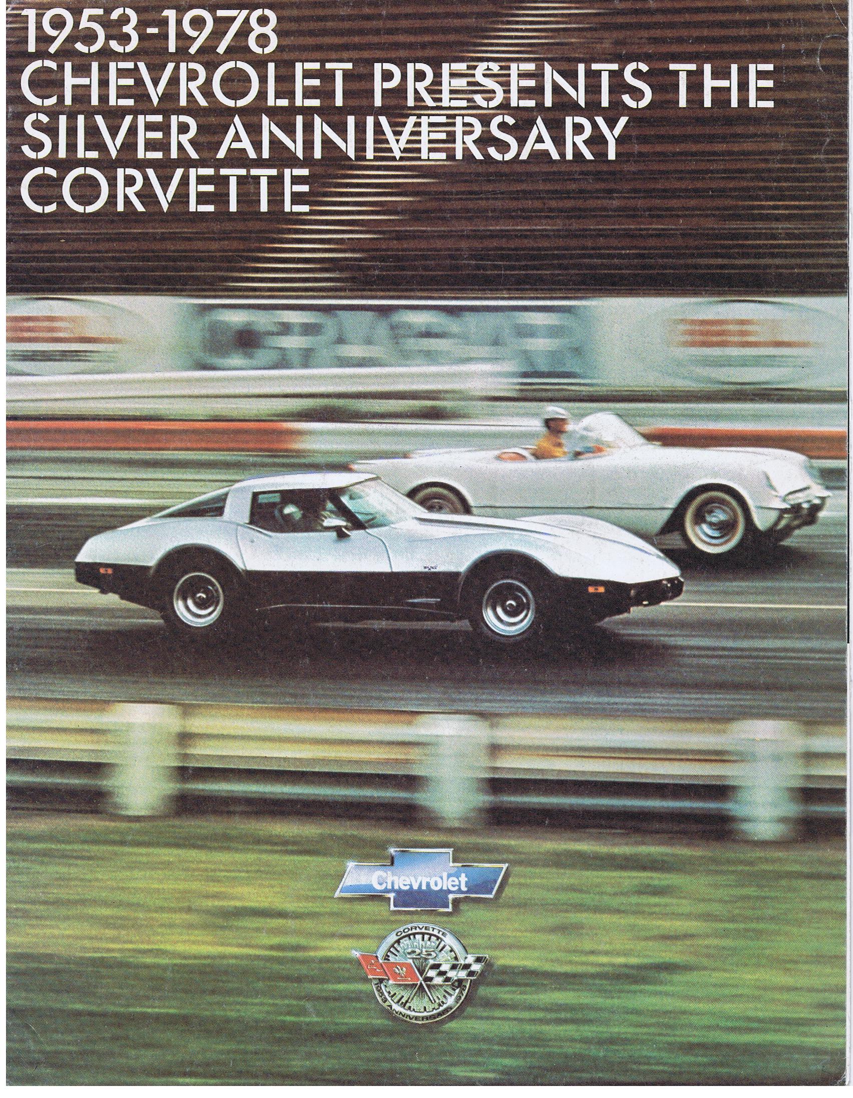 1978 Chevrolet Corvette Silver Anniversary Broschyr