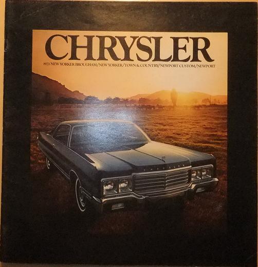 1973 Chrysler broschyr
