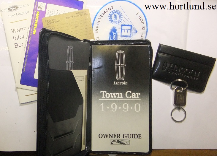 1990 Lincoln Mark VII Owner Guide