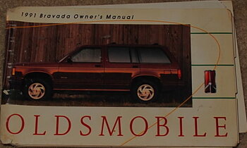 1991 Oldsmobile Bravada Owner's Manual