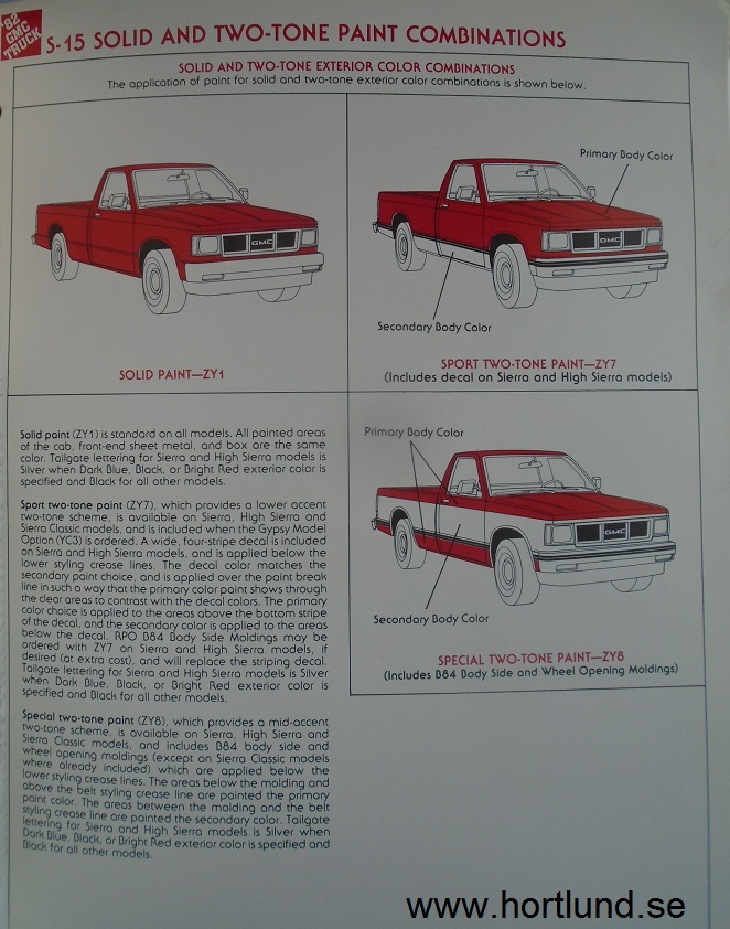 1982 GMC Truck Dealer Album - 2