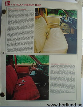 1982 GMC Truck Dealer Album