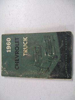 1960 Chevrolet Truck Owners Manual