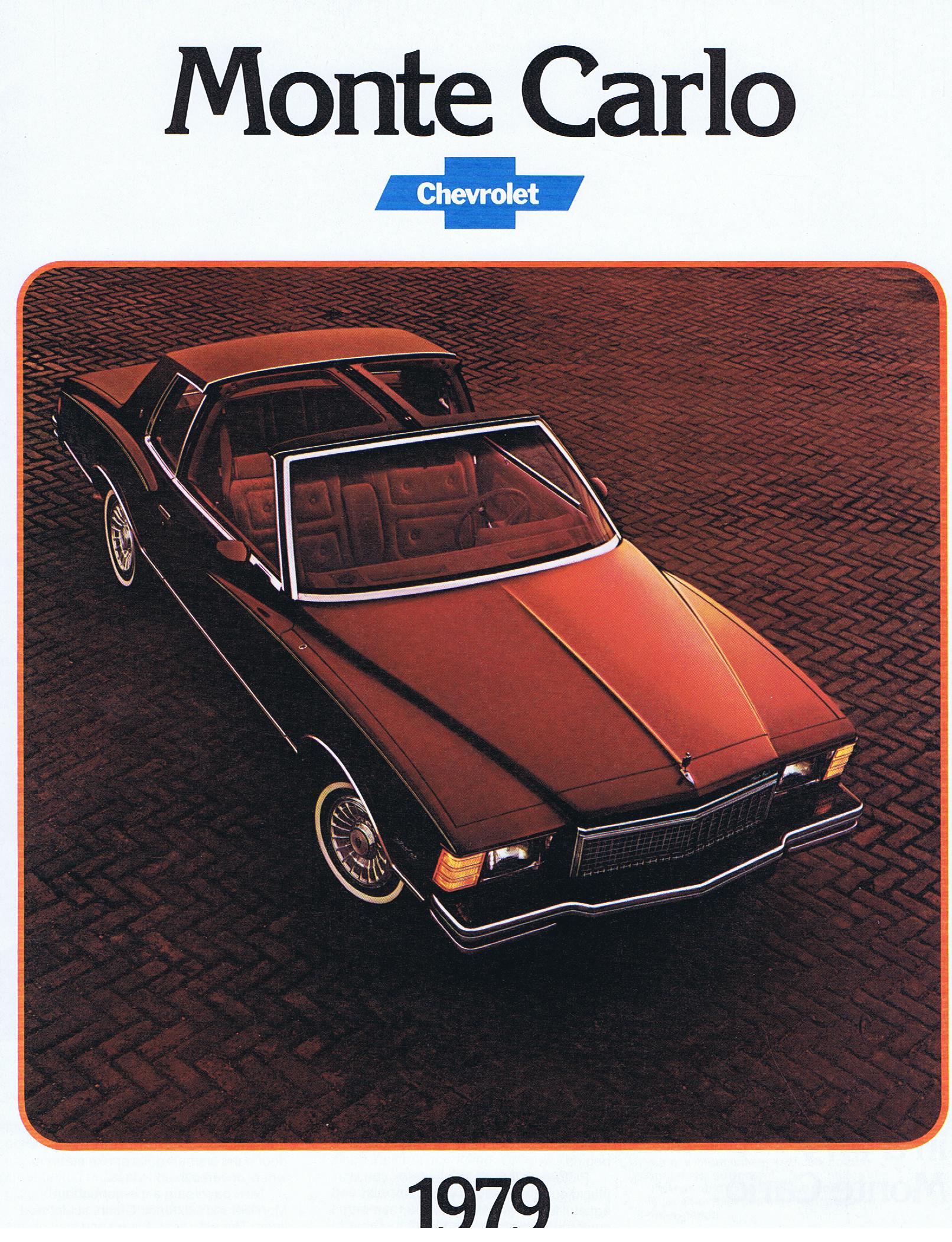 1979 Chevrolet Monte Carlo Broschyr