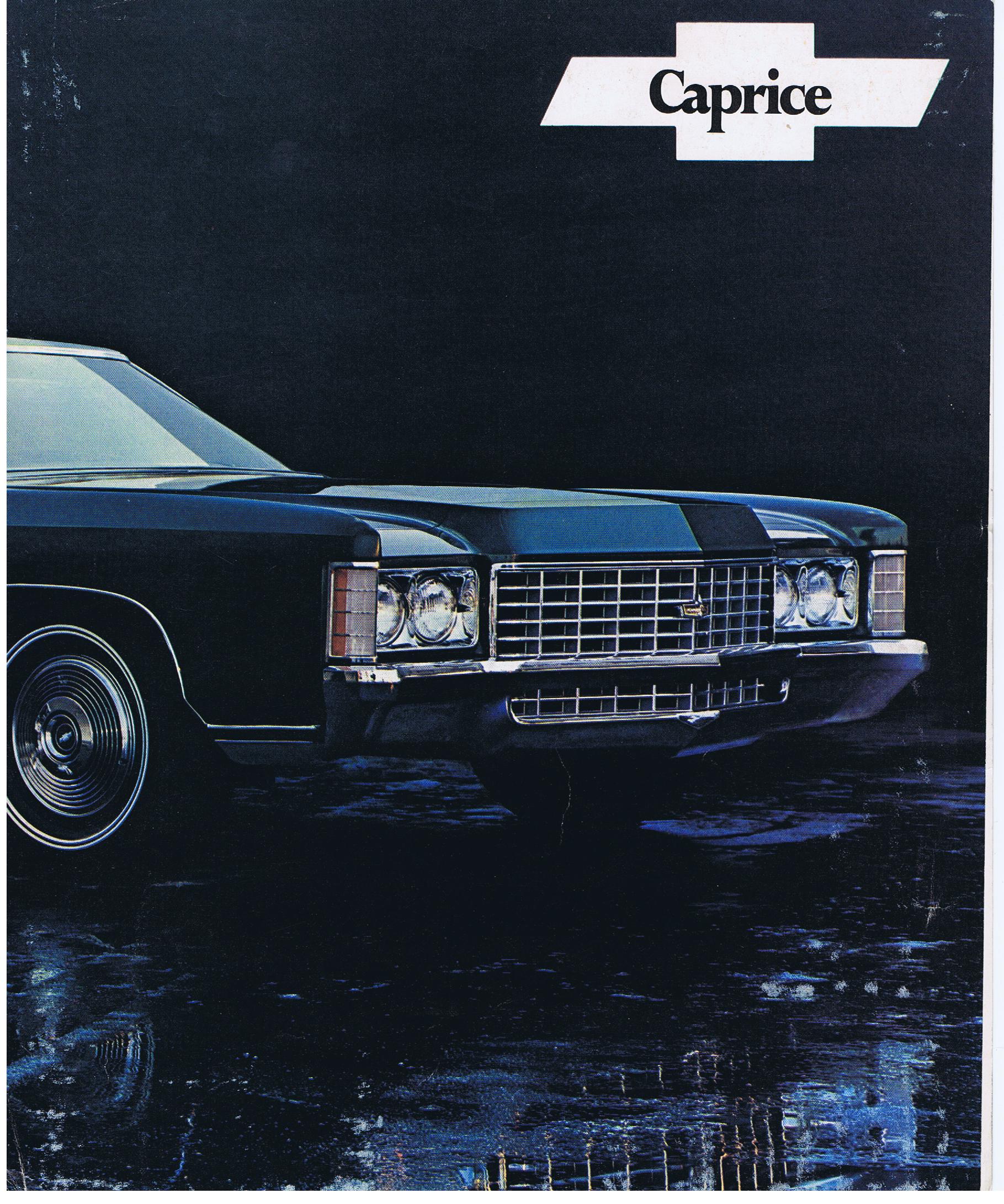 1970 Chevrolet Försäljningsbroschyr Caprice