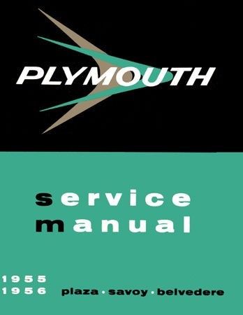 1956 Plymouth Service Manual