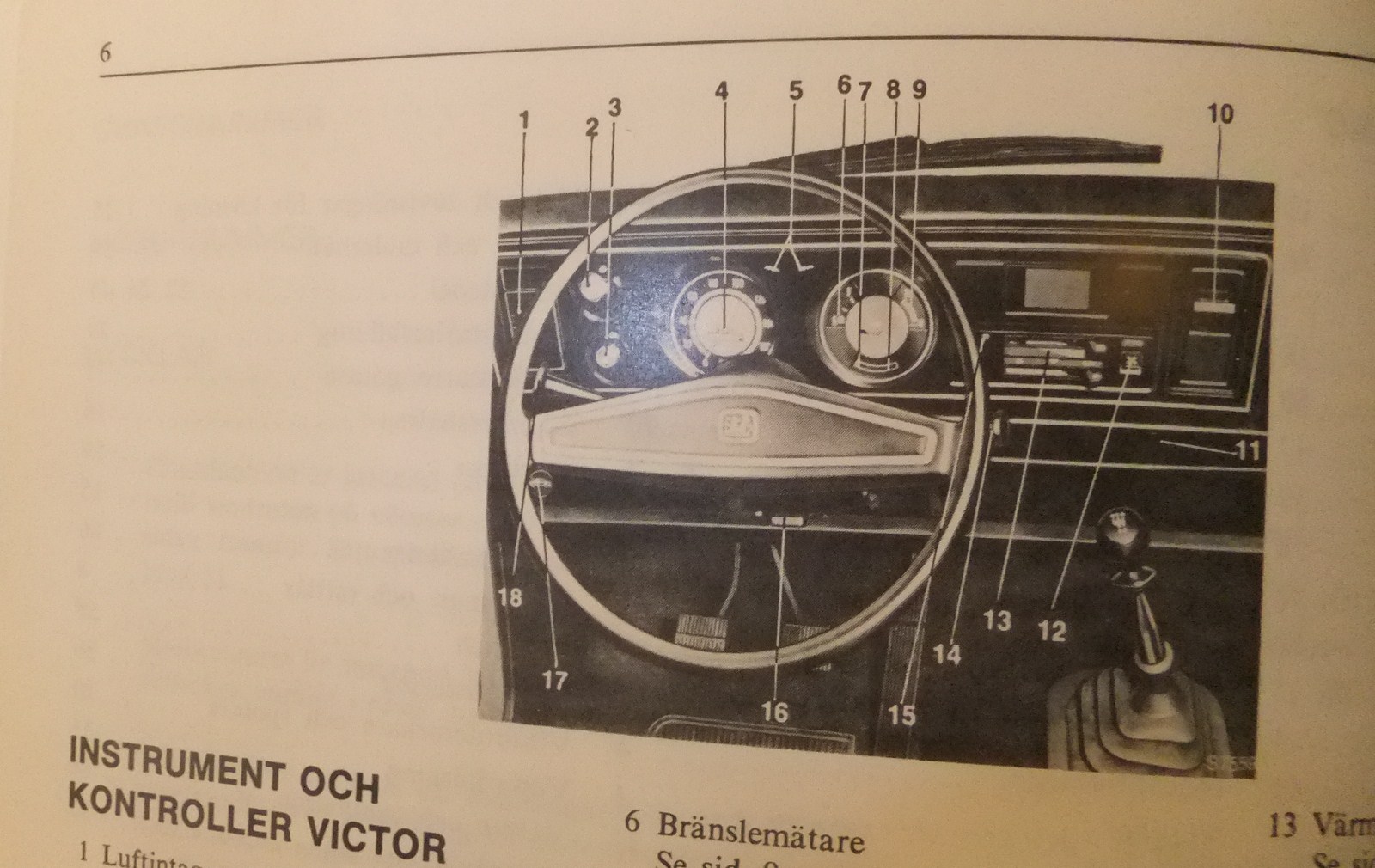1974 Vauxhall Victor och Ventora Instruktionsbok svensk - 2