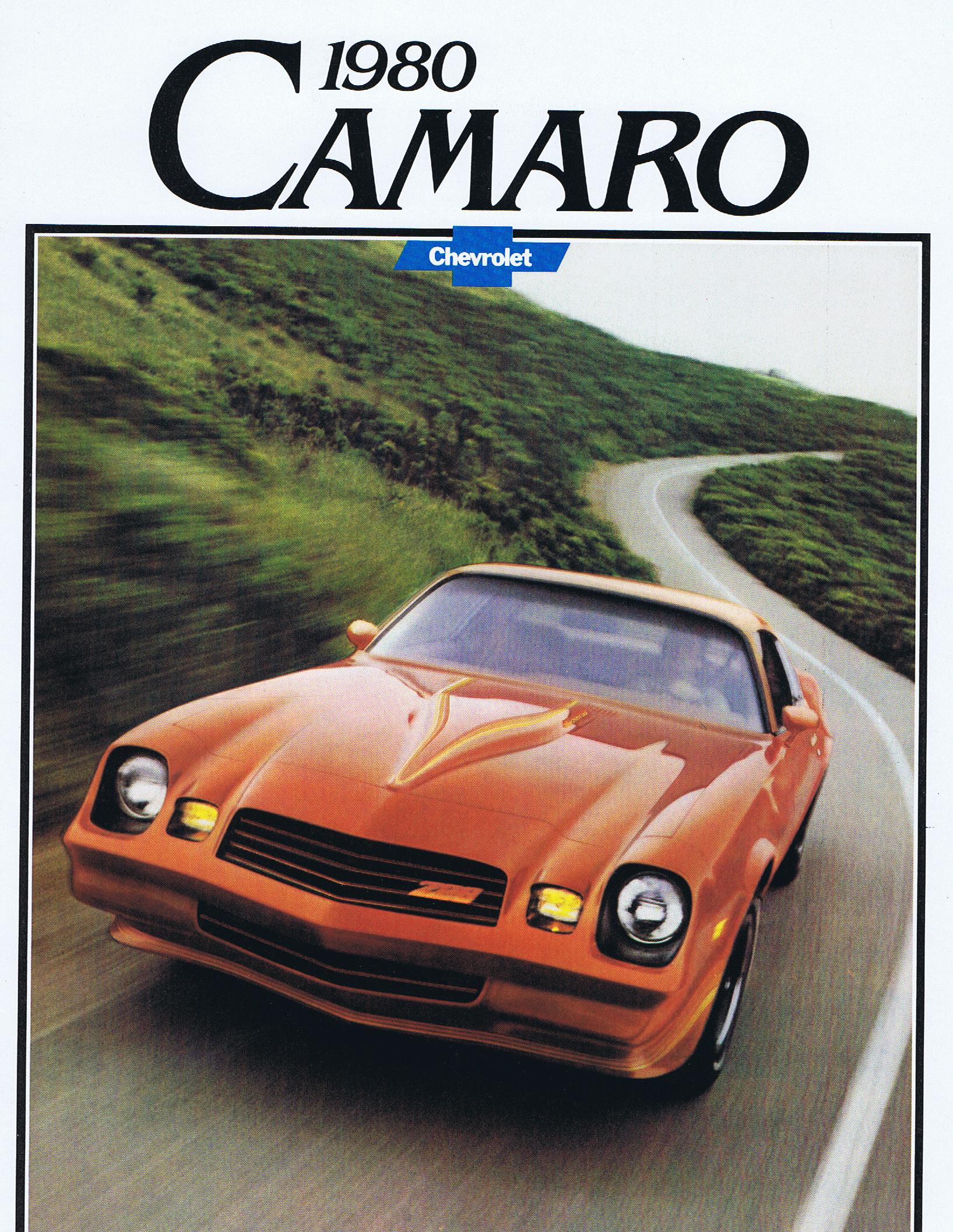 1980 Chevrolet Camaro Broschyr