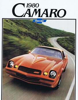 1980 Chevrolet Camaro Broschyr