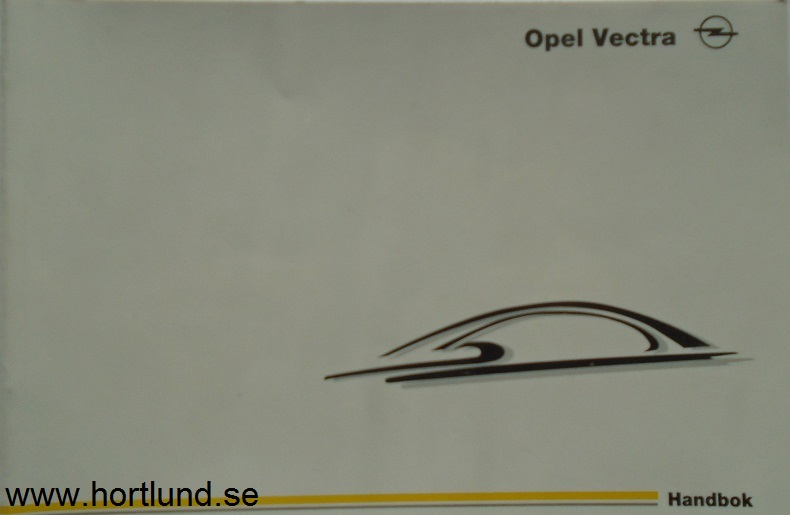 1999 Opel Vectra Handbok