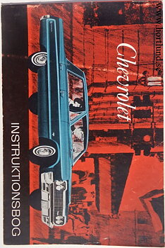 1964 Chevrolet Instruktionsbog Dansk