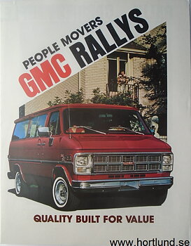 1982 GMC Rally Broschyr