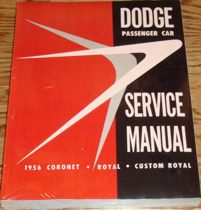 1956 Dodge Service Manual original