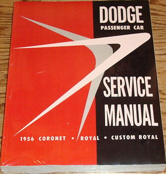 1956 Dodge Service Manual original