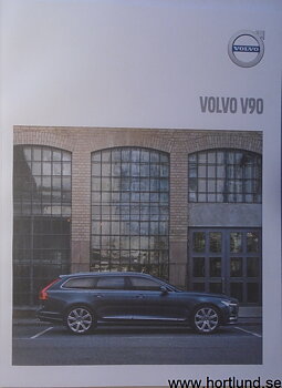 2019 Volvo V90 broschyr