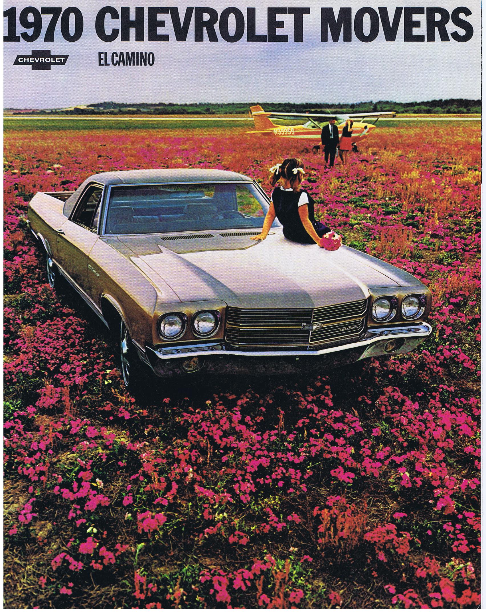 1970 Chevrolet Truck Försäljningsfolder Movers El Camino