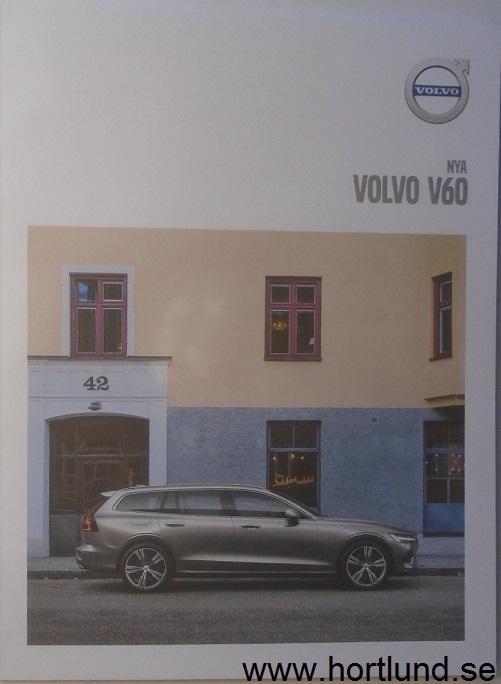 2019 Volvo V60 broschyr