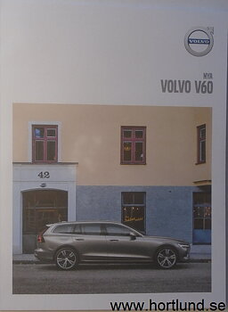 2019 Volvo V60 broschyr