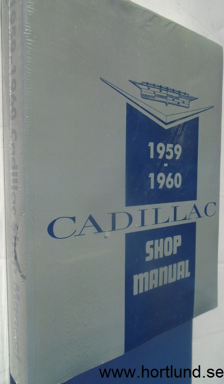 1959-1960 Cadillac Shop Manual