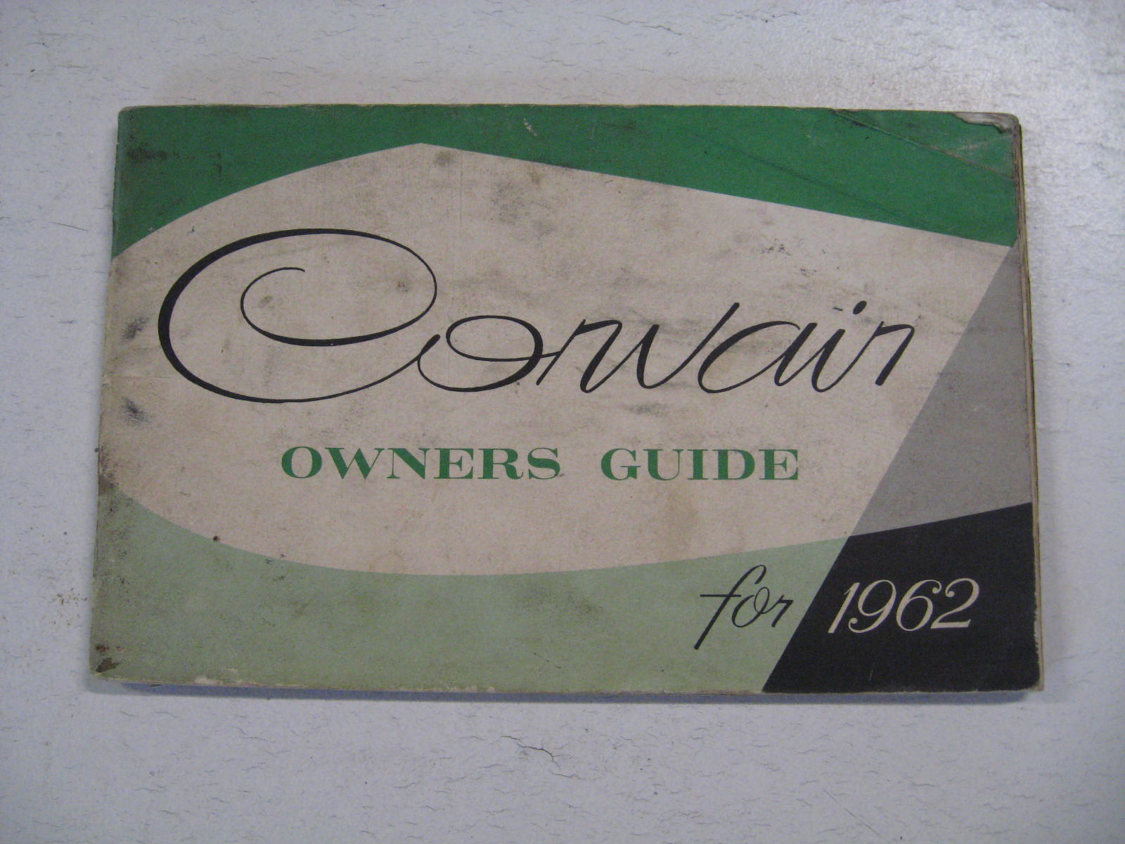 1962 Chevrolet Corvair Owners Guide