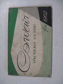 1962 Chevrolet Corvair Owners Guide