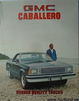 1982 GMC Caballero Broschyr