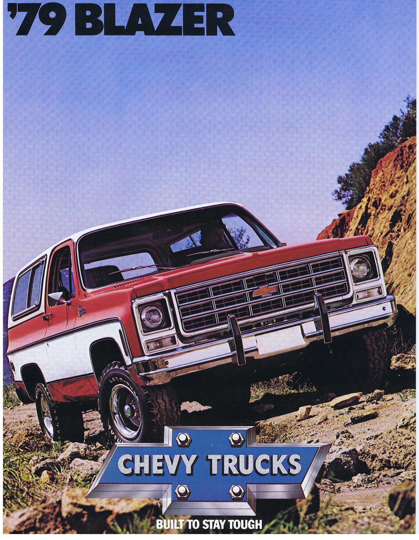 1979 Chevrolet Blazer broschyr