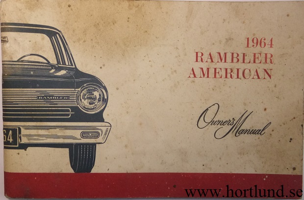 1964 Rambler American Owner's Manual